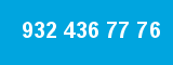 932 436 77 76 932 436 77 76